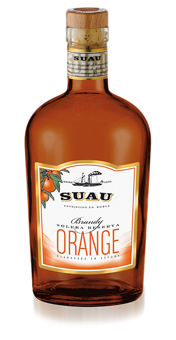 Suau Brandy 8 Orange 0,7L 37 % Vol.